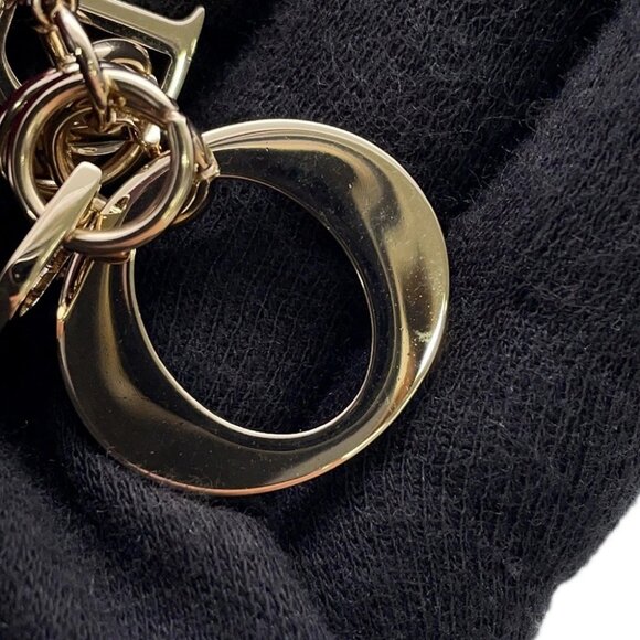 Dior Lady Dior Lotus Wallet Cannage Tri-fold Wallet Lambskin Pink - Picture 10 of 14